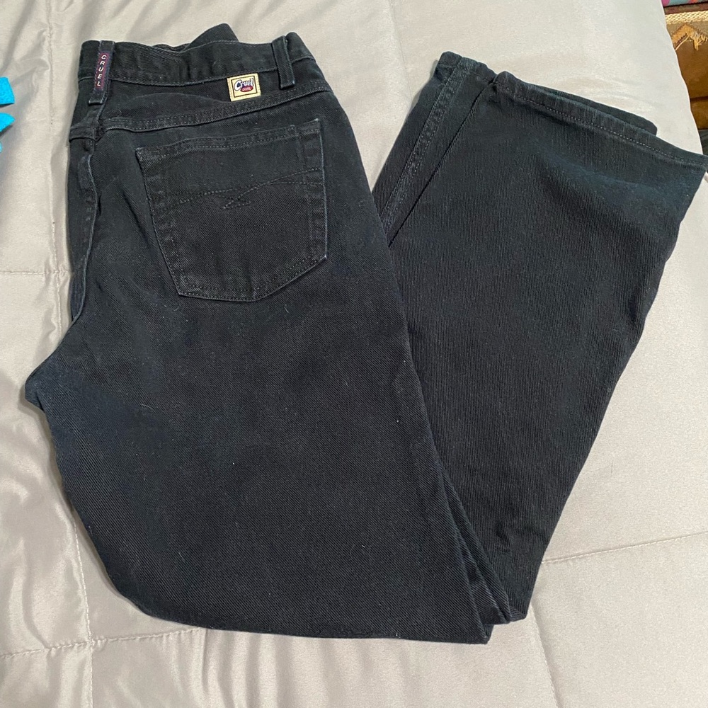 Black Low Rise Cruel Girl Jeans